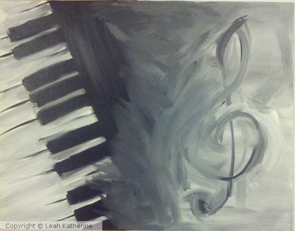 Tribute to Music Oil Painting