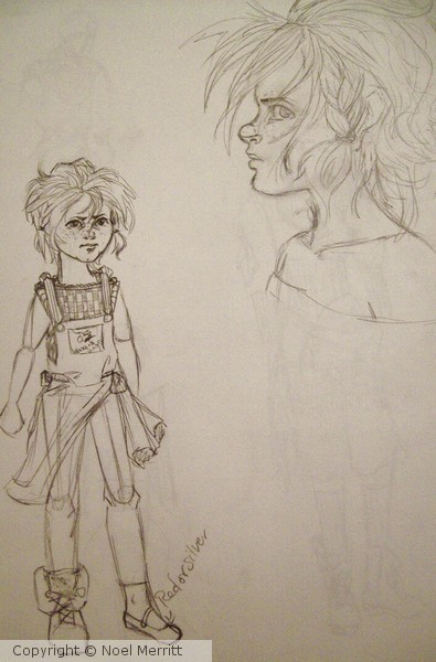 Dorothy sketch, Unpublished Wizard of Oz Novel