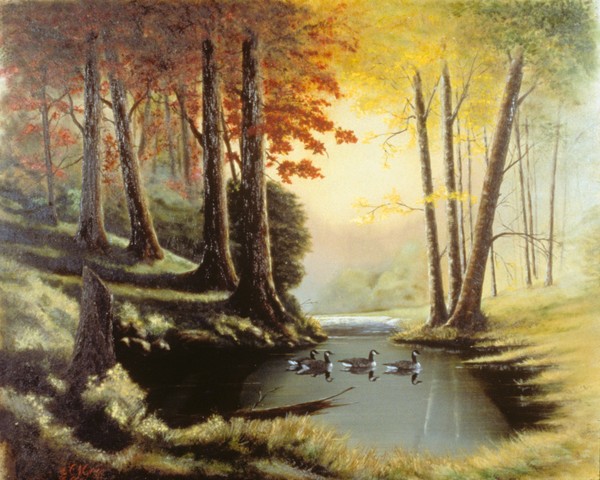 Autumn Backwater Pool