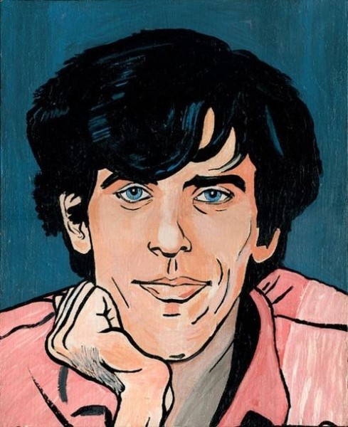 Selfportrait 1985 Acrilico sobre lienzo