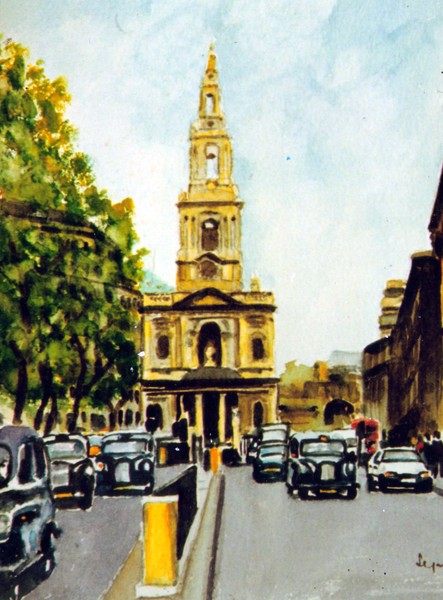 ST CLEMENTS, STRAND, LONDON