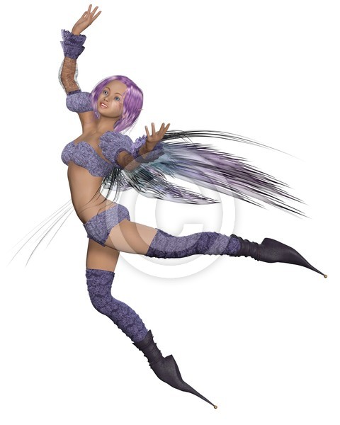 Fairy in Purple