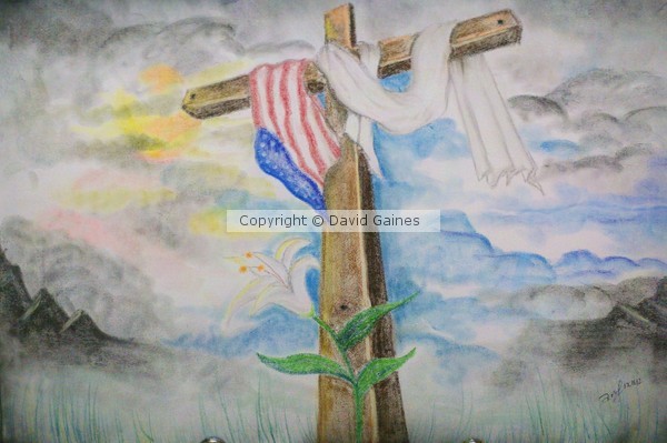At the cross