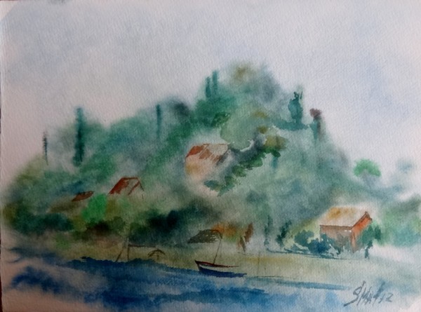 A mountain in San Maxime