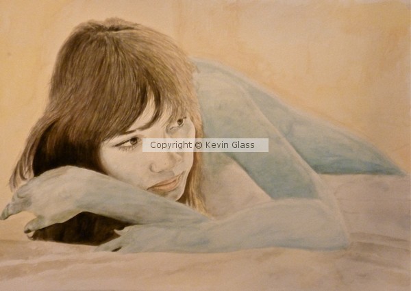Nude watercolour