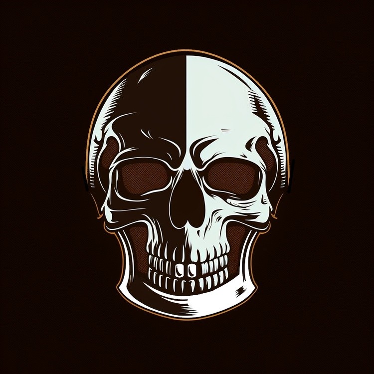 a skull
