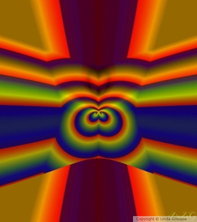 colorful owl eye