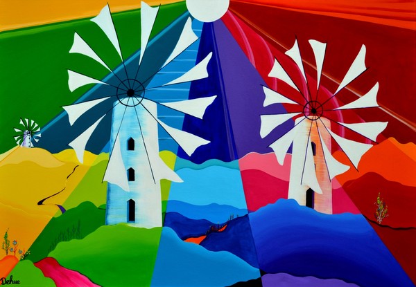 Greek windmills
