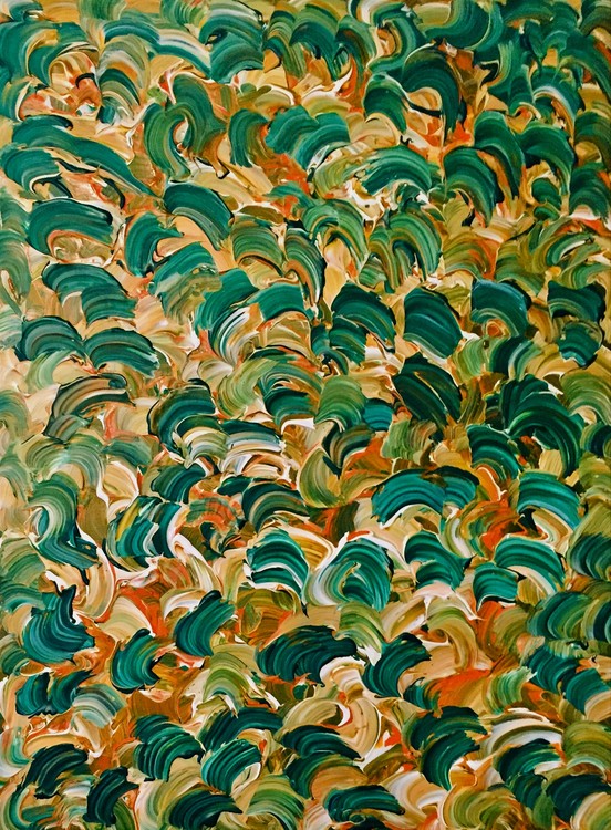 Chamomile field