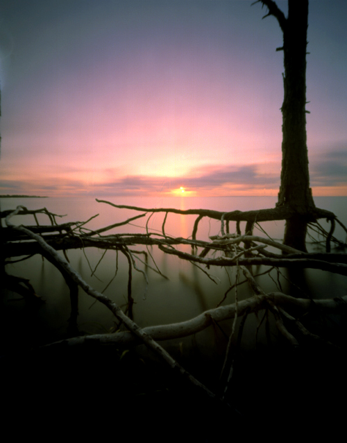 sunset on the gulf