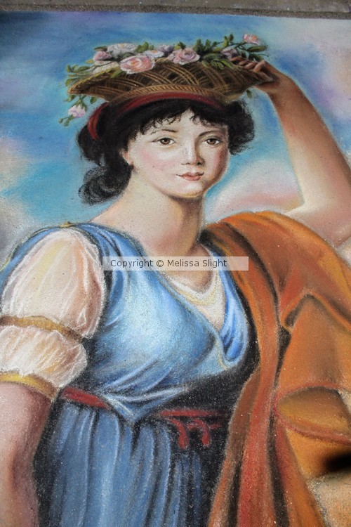 Princess Eudocia Galitzine as Flora in Chalk