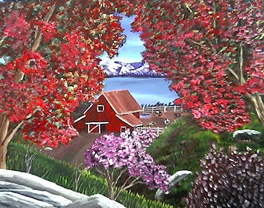 Spring Time at the Old Barn