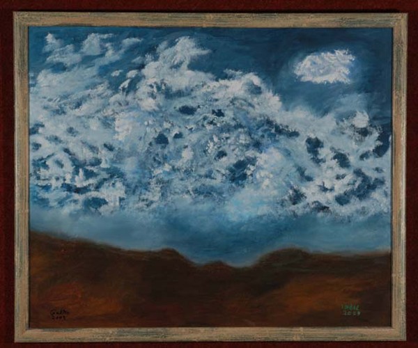 Job 22:14 Thick clouds veil him