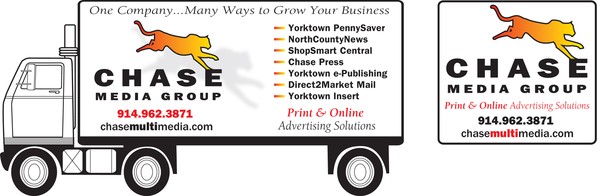Chase Media Group Truck Sign