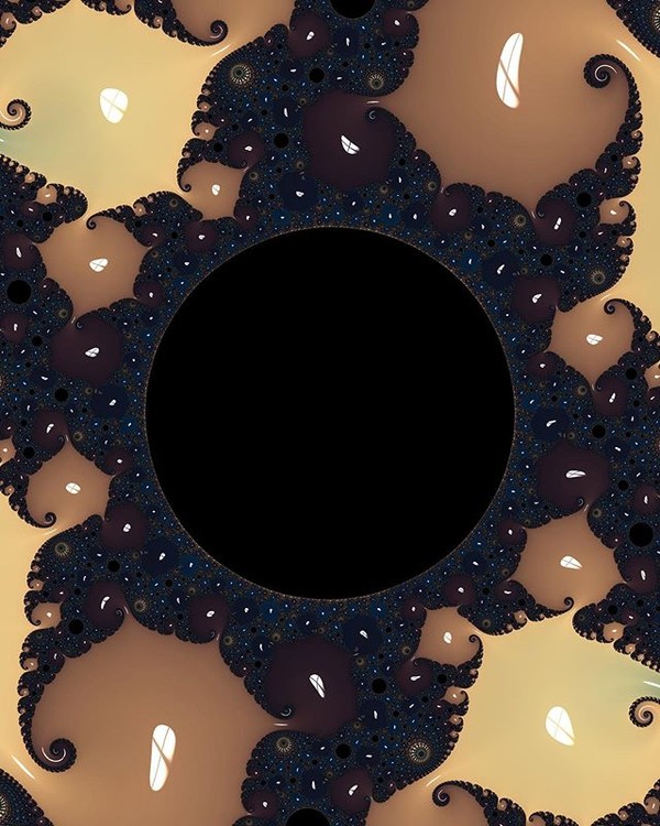 Another beauty of Julia fractalsSwipe to zoom in If you keep zoom in further the curve seems like a 