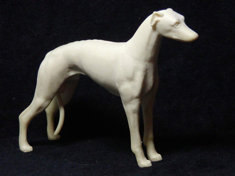 Whippet miniature sculpture