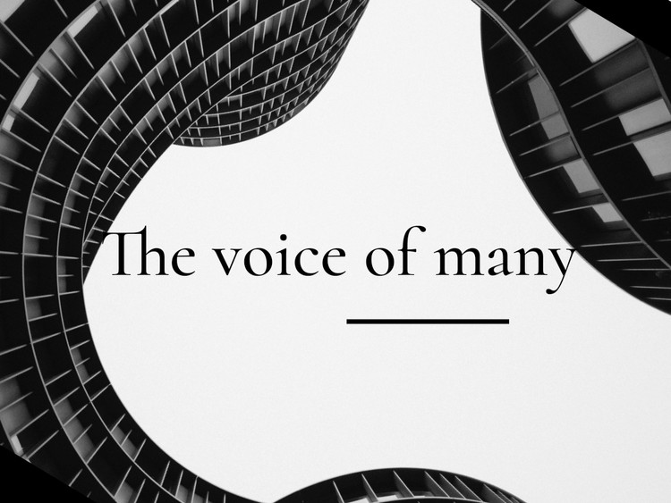 many voice