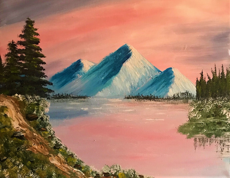 Winter mountain retreat