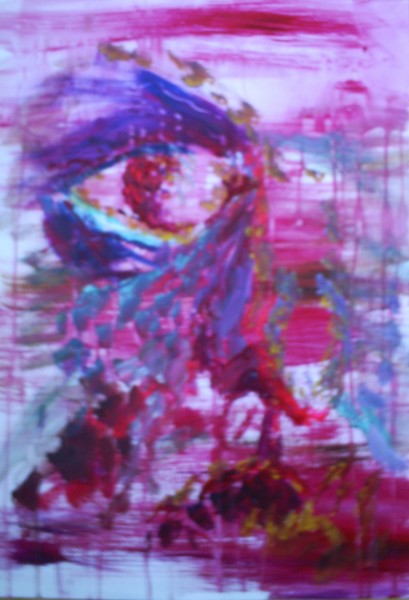 self portrait (4) workings 4 'eye of the beholder'
