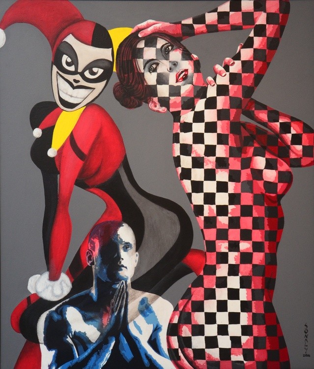 Couple and the Joker