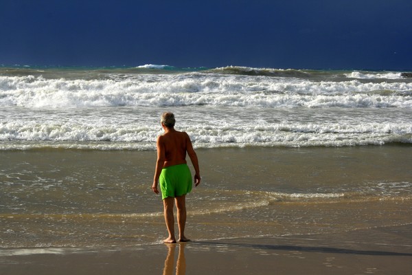 The Green Swimsuit