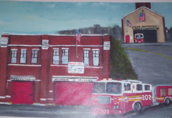 My first Commission  painting I did hear in Bay sh