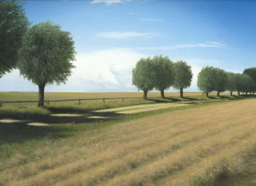 Gravelled road