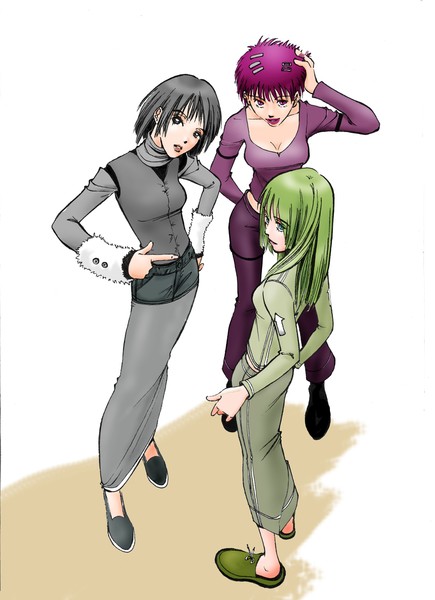 three