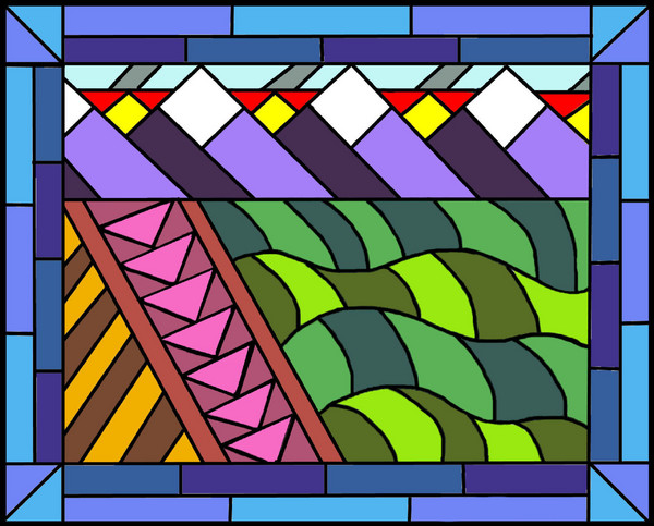 Mountain Abstract
