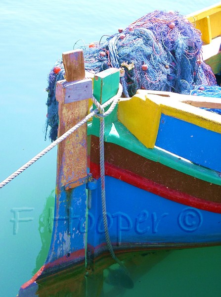 Maltese Fishing Boat