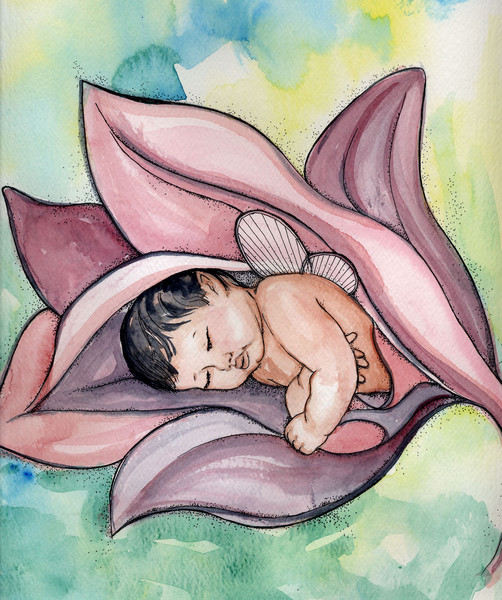 Fairy Baby Purple flower