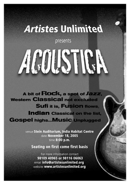 Music Concert poster
