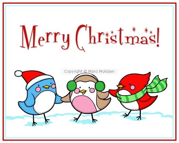Christmas Bird Trio