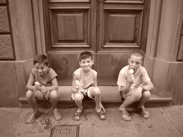 i bambini felici