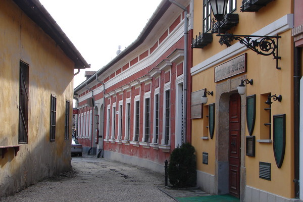 the street 