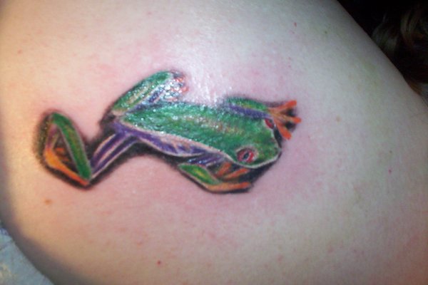 frog tattoo