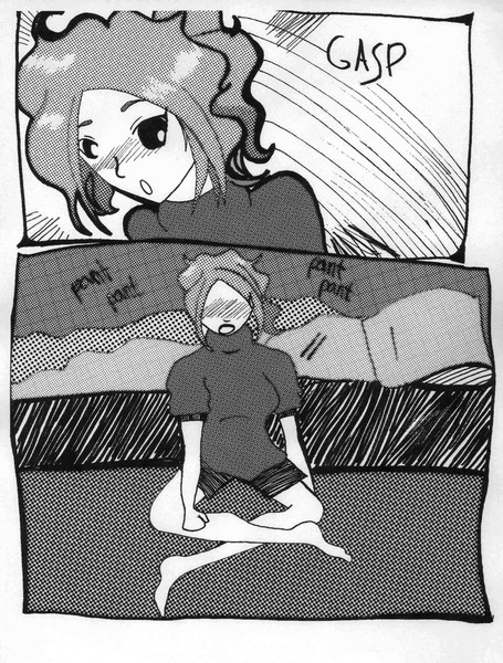 Comic Book Page/Rose After A Nightmare