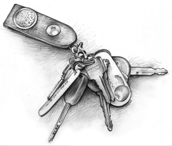 Every Day Matters item #37 - Draw Some Keys 