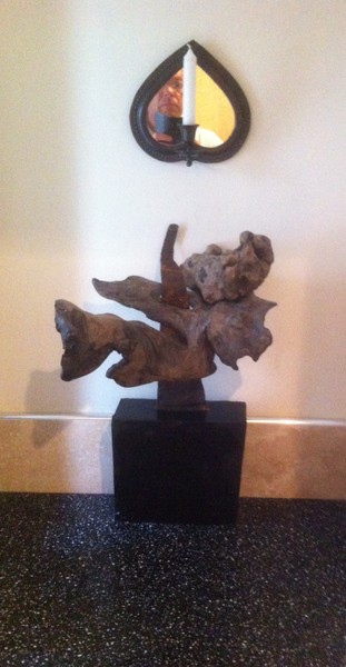 Drift wood sculpture