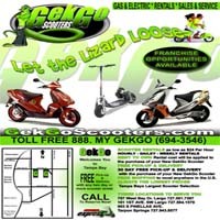Gekgo Scooters ad