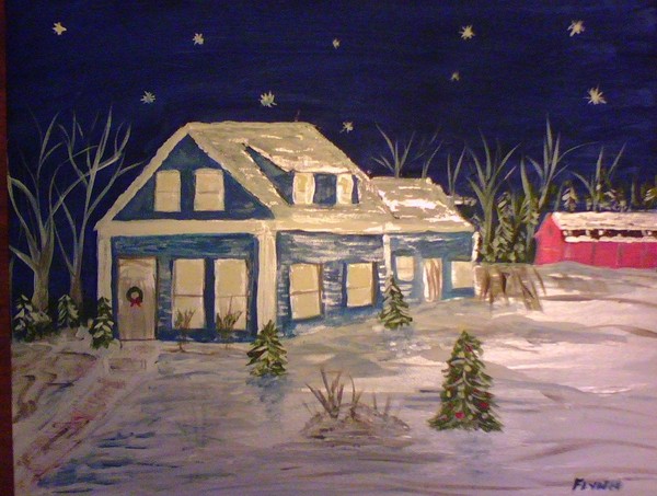 Christmas Cards House