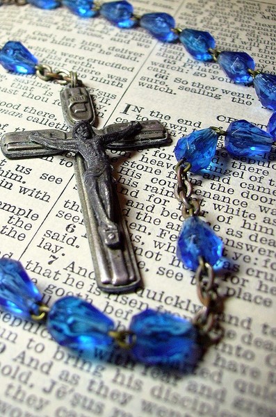 Rosary And Bible
