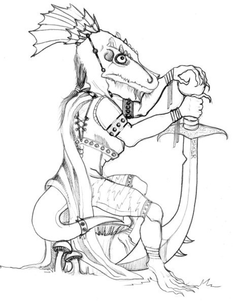 Kobald King (Sketch)