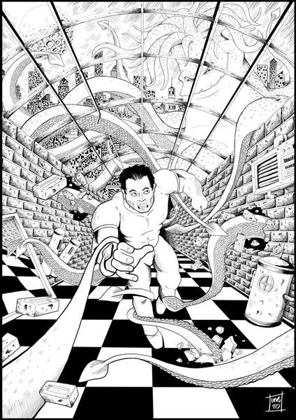 Archietomorph - Comic Book Page