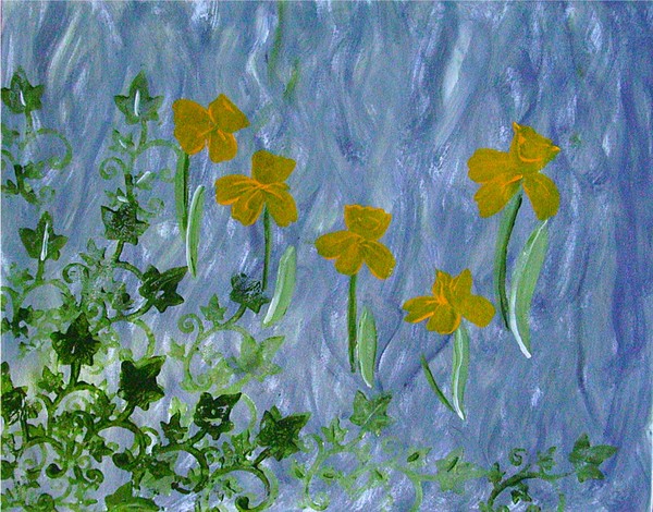 Hazy Days of Daffodiles - Sold