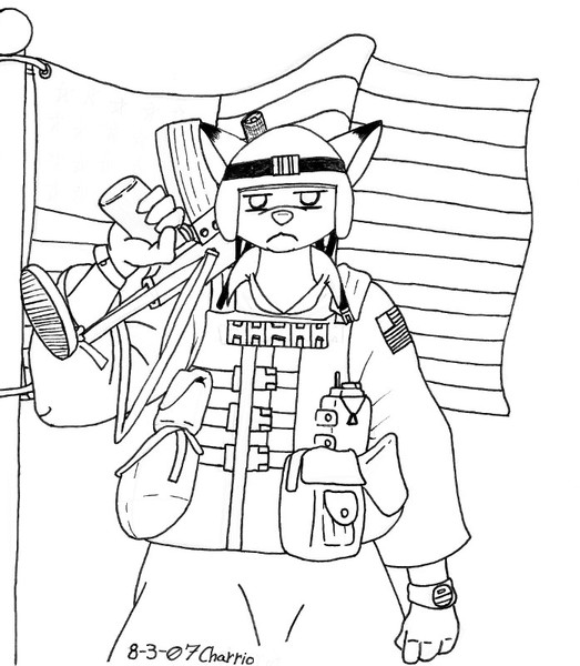 For the boys in Iraq, Ink