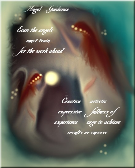 Angel Guidance Oracle Card