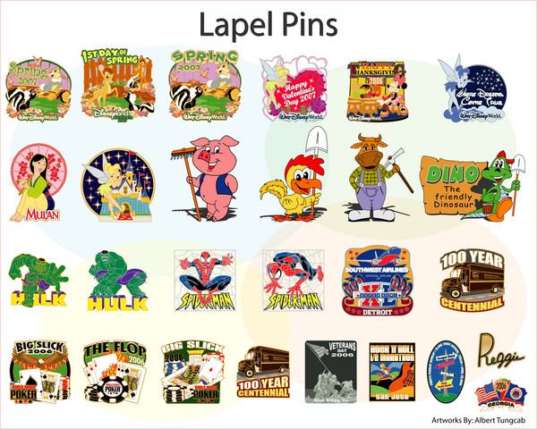 Assorted Pins