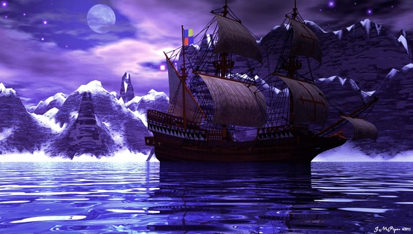 Ice Land Sailing