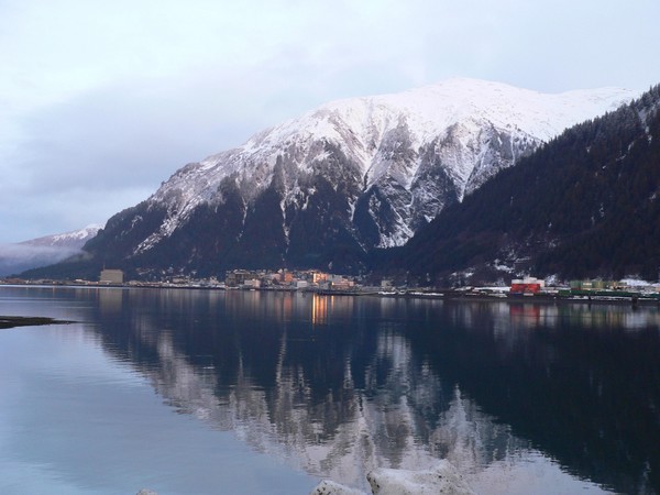 Juneau and Mt Juneau Alaska